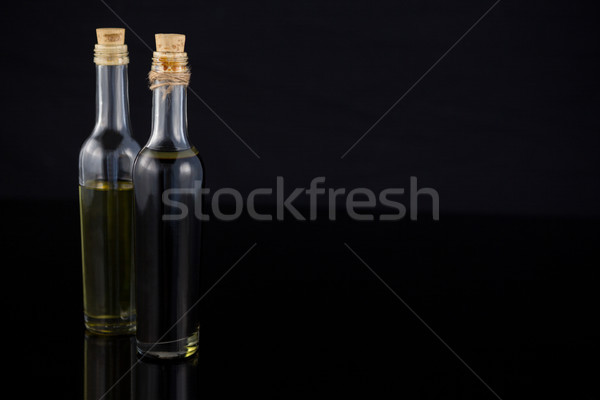 Zeytinyağı balsamik sirke şişe gıda zeytin Stok fotoğraf © wavebreak_media