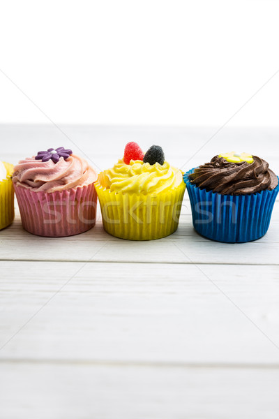 [[stock_photo]]: Délicieux · table · coup · studio · chocolat