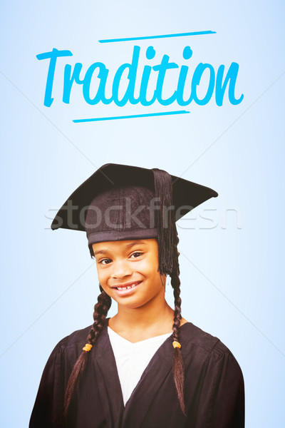 Tradition against blue vignette background Stock photo © wavebreak_media