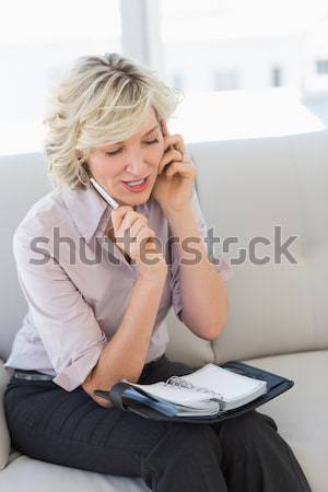 [[stock_photo]]: Femme · d'affaires · frustré · regarder · clavier · bureau