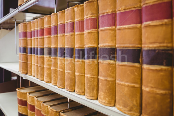 Close up of a lot of old book Stock photo © wavebreak_media