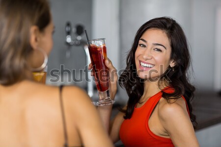 Gelukkig vrouwen naar beha winkelen Stockfoto © wavebreak_media