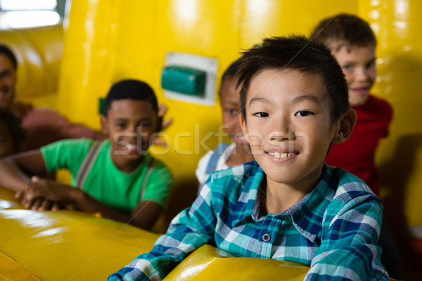 Children on bouncy castle Stock photo © wavebreak_media