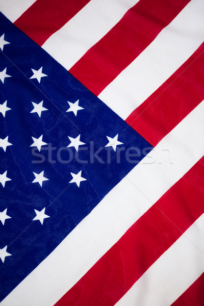 Alto view americano bandiera blu libertà Foto d'archivio © wavebreak_media
