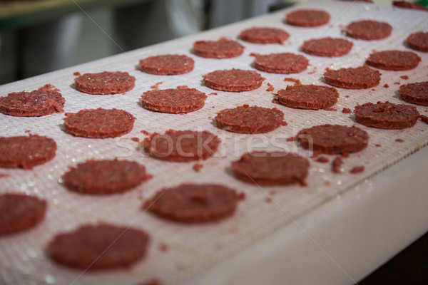 Foto d'archivio: Greggio · carne · fattore · primo · piano · fabbrica