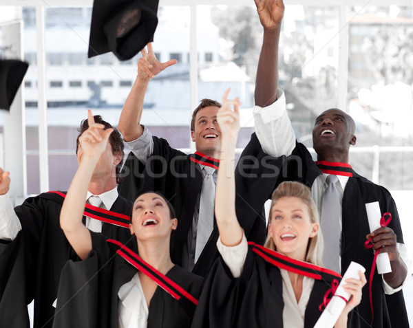 Group of people Graduating from College Stock photo © wavebreak_media