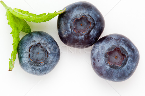 Blueberry against a white background Stock photo © wavebreak_media
