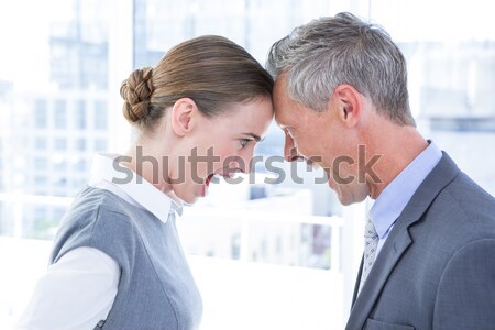 Casual business colleagues in argument Stock photo © wavebreak_media