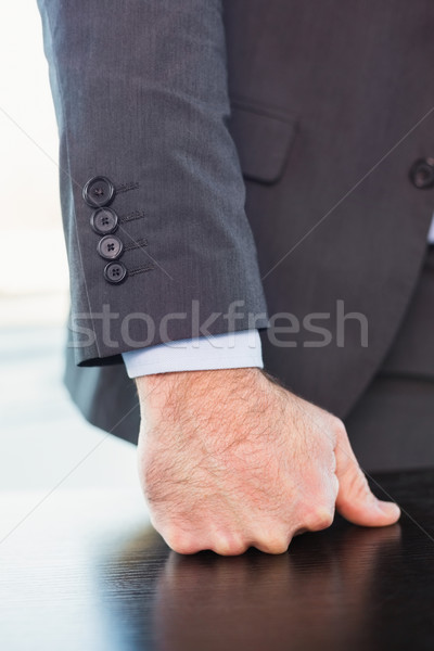 Angry businessman thump the table  Stock photo © wavebreak_media