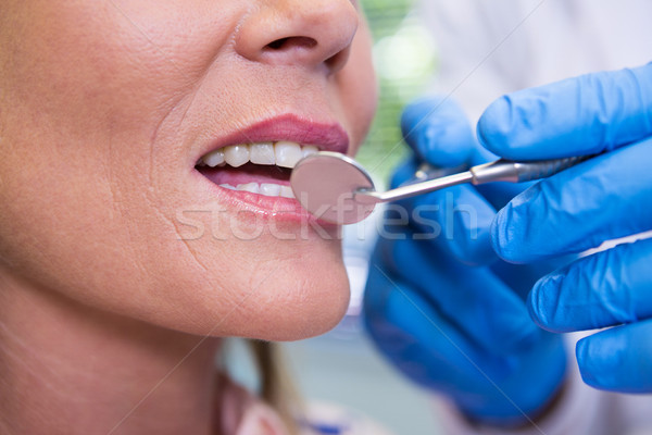 Foto d'archivio: Immagine · dentista · donna · medici · clinica