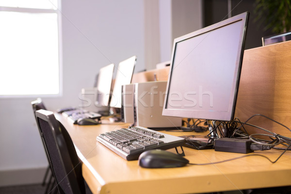 Computers in classroom Stock photo © wavebreak_media