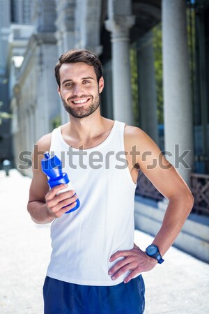 Obraz portret sportowe trenerem piśmie Zdjęcia stock © wavebreak_media