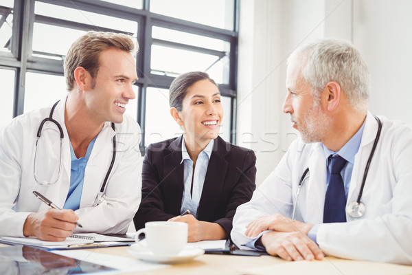 Medical team interacting in conference room Stock photo © wavebreak_media