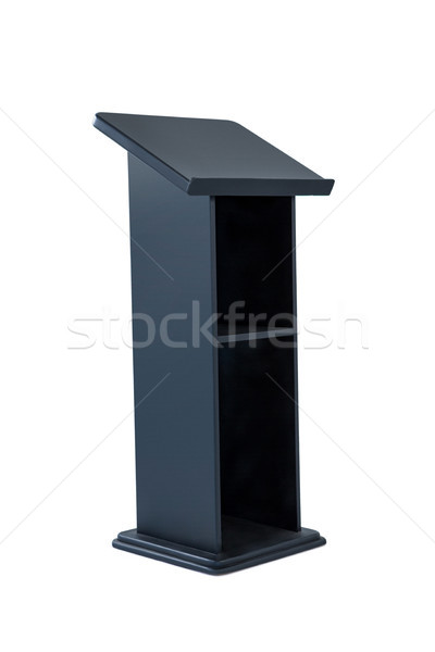 Podium isolated on white background Stock photo © wavebreak_media