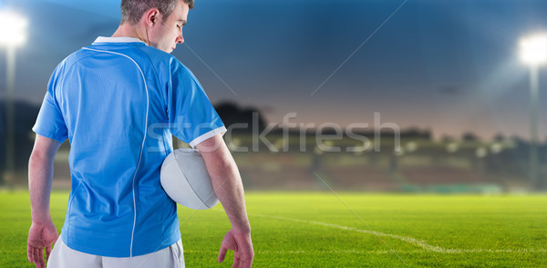 изображение регби игрок мяч для регби Сток-фото © wavebreak_media