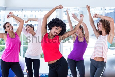 [[stock_photo]]: Fitness · classe · instructeur · pilates · exercice