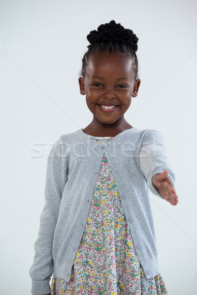 Cheerful businesswoman offering handshake Stock photo © wavebreak_media