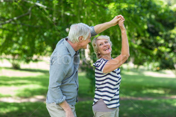 Stockfoto: Dansen · park · man · dans · zomer