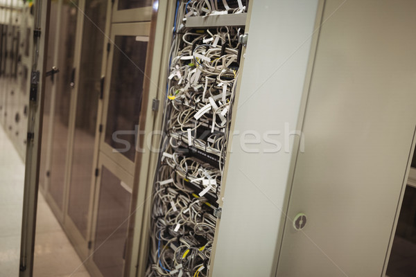 View of rack mounted server Stock photo © wavebreak_media