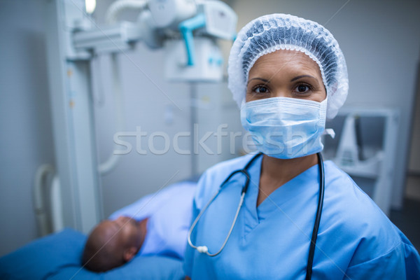 Stock photo: Portrait Of Surgeon In Operation Room