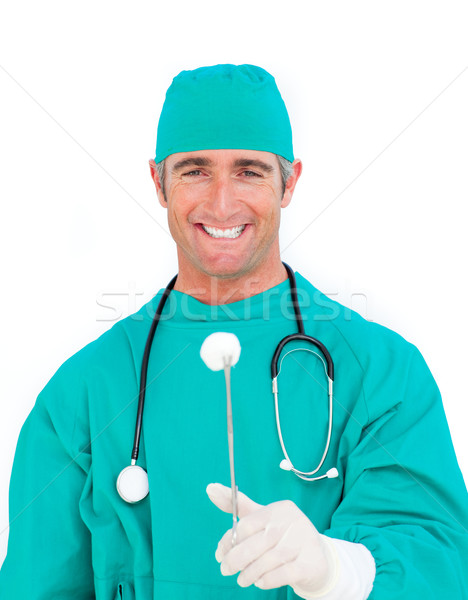 Zdjęcia stock: Udany · chirurg · chirurgiczny · medycznych · tle