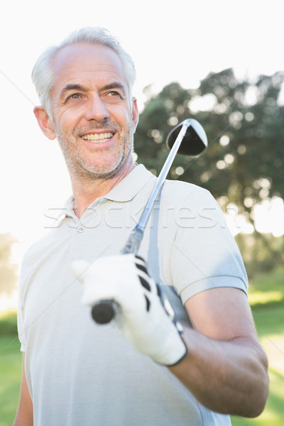 Zdjęcia stock: Uśmiechnięty · przystojny · golfa · golf