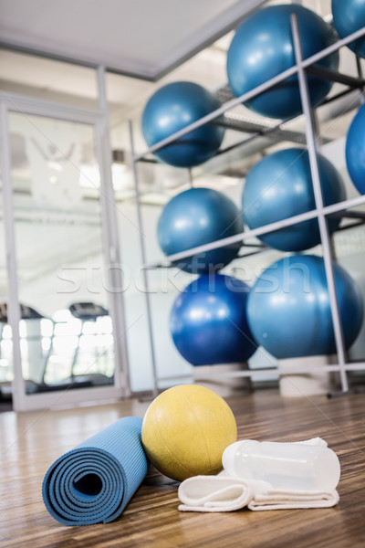 Fitnessstudio keine Menschen Innenraum Gesundheit Club Ausübung Stock foto © wavebreak_media