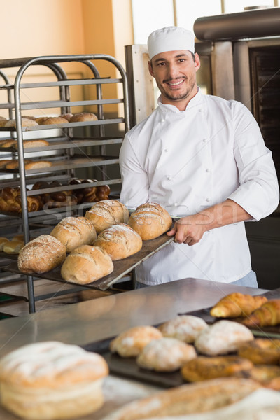 Felice Baker fuori fresche cucina Foto d'archivio © wavebreak_media