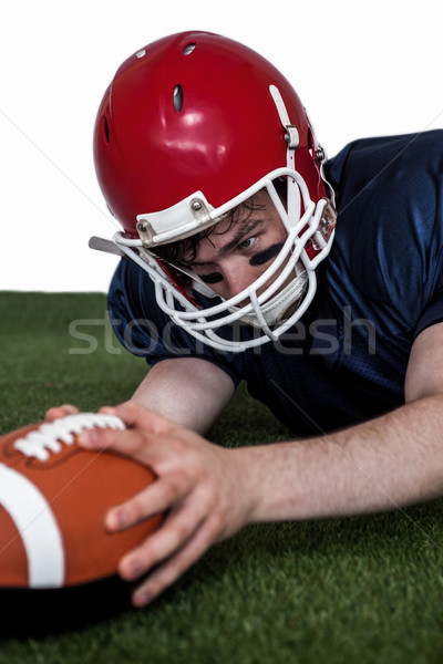 American football player scoring a touchdown Stock photo © wavebreak_media