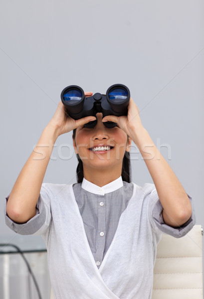 Heureux jeunes femme d'affaires avenir succès jumelles [[stock_photo]] © wavebreak_media