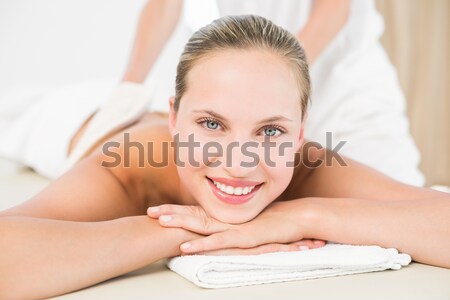 [[stock_photo]]: Souriant · homme · ventre · chambre · sourire · santé