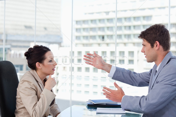 Sérieux équipe commerciale affaires homme [[stock_photo]] © wavebreak_media