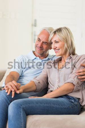 Foto stock: Enfermera · toma · paciente · casa · familia · mano