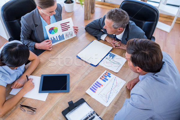 Thoughtful business people during meeting  Stock photo © wavebreak_media