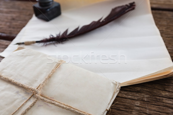 Foto stock: Pena · nosso · pote · legal · documentos · tabela