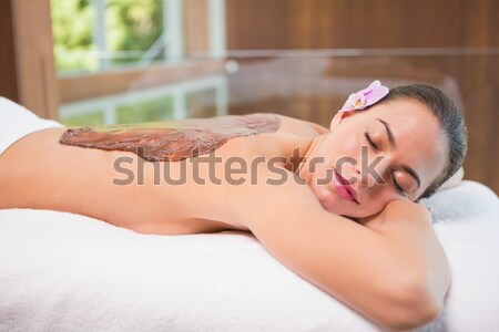 Gyönyörű nő spa kezelés fekszik test masszázs Stock fotó © wavebreak_media