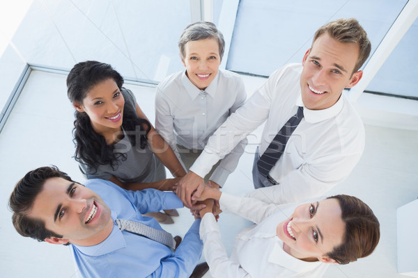 Foto stock: Equipo · de · negocios · buena · Trabajo · oficina · negocios