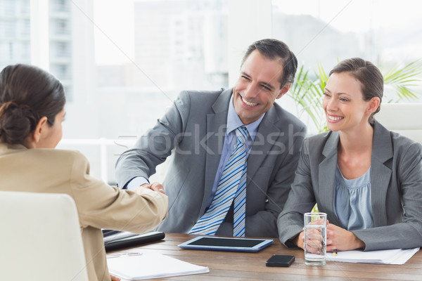 Business people conducting an interview Stock photo © wavebreak_media