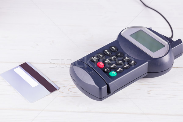 Pin terminal and credit card Stock photo © wavebreak_media