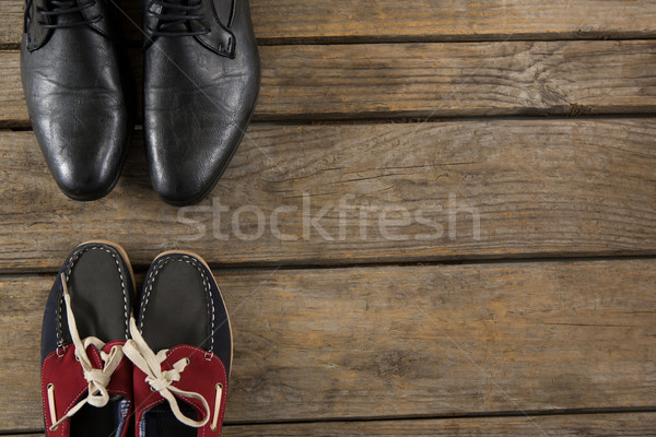 Overhead view of shoes Stock photo © wavebreak_media