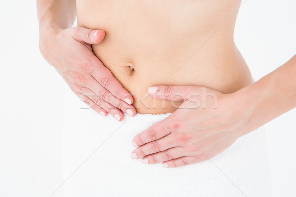 Woman suffering from menstruation pain Stock photo © wavebreak_media