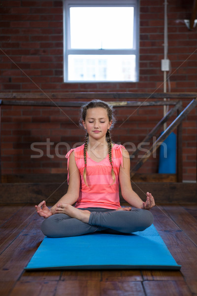 Сток-фото: йога · фитнес · студию · девушки