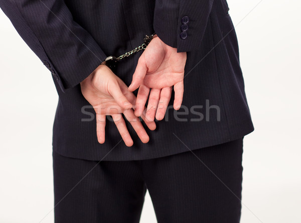Businessman in hand cuffs Stock photo © wavebreak_media