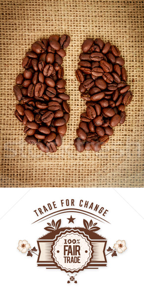 Composite image of fair trade graphic Stock photo © wavebreak_media
