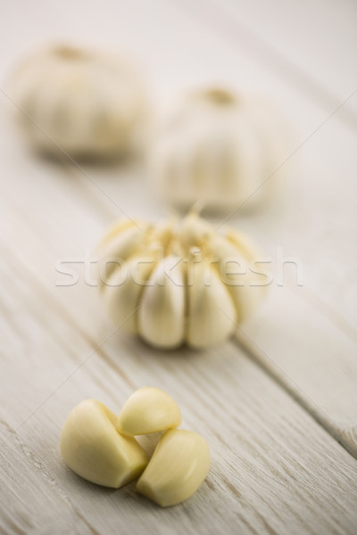 Stockfoto: Knoflook · kruidnagel · lamp · exemplaar · ruimte · keuken