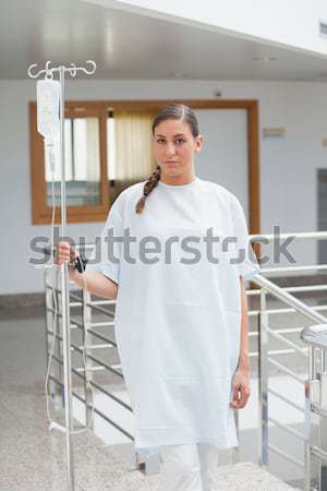 Stock photo: Concentrated scientist working attentively with pipette