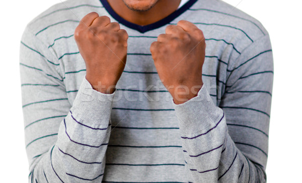 Young man with fists Clenched  Stock photo © wavebreak_media