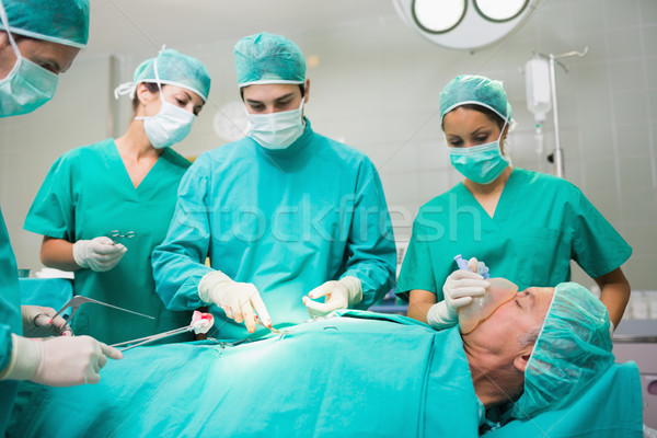 外科 團隊 病人 肚 劇院 商業照片 © wavebreak_media