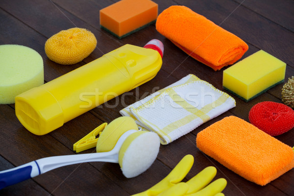 Set of cleaning equipment Stock photo © wavebreak_media