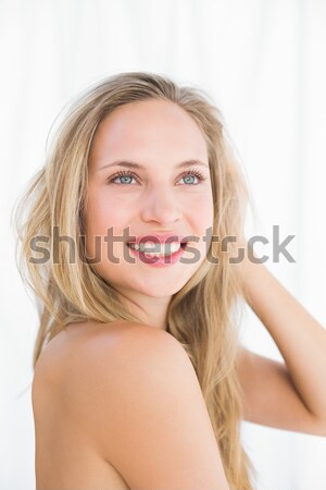 Portrait of a bright woman in the morning Stock photo © wavebreak_media